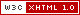 Valid XHTML 1.0